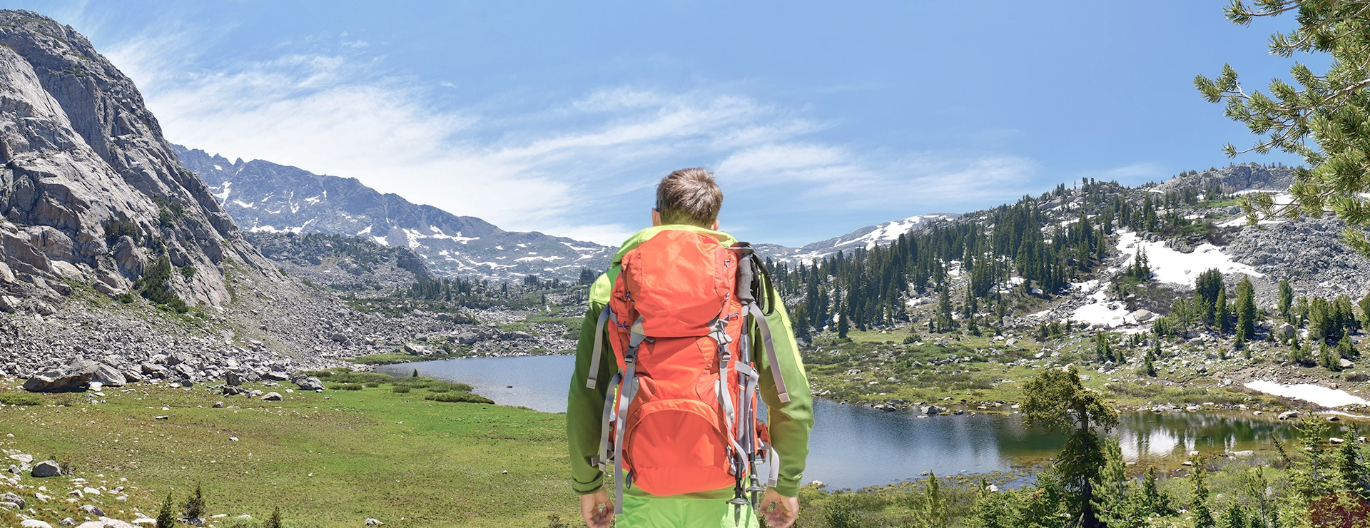 Hiking use case banner - without